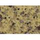 Golden Brown Artificial Crystal Quartz Stone Countertops Big Slab Free Sample