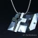 Fashion Top Trendy Stainless Steel Cross Necklace Pendant LPC217