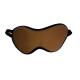 Reusable Lint And Suede Fabric Sleeping Blindfold Eyemasks Brown Color For Travel / Home / Office