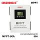 80A Mppt Solar Charge Controller Overcharge Protection 48v Solar Charge Controller