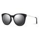 Plastic Metal PEI Sunglasses Ladies Grey Lens Ultra Light Durable Lens Width 55MM
