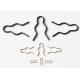 2mm 4mm 6mm 65MN Spring Alloy Steel R Type Snap Retainer Type Spring Cotter Pin