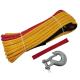 UTV/ATV Winch Rope 6mm Uhmwpe with Protective Sleeve and Electric Power Source
