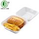 Disposable 6 Inch Sugarcane Biodegradable Burger Box