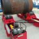Lead Screw Adjusting Pipe Welding Rotator 20Tons With Steel Rubber Roller