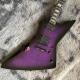 Custom Grand Flamed Maple Top Electric Guitar In Purple Color