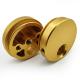 Groove Machining Custom Gold Anodizing CNC Aluminum Milling Parts Turning Services