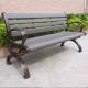 Customized WPC Wood Plastic Composite Bench Chair Waterproof