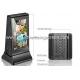 8 LCD Touch Screen Advertising Kiosk 800x1280 With Phone Charger