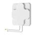 4G Router Antenna 10dBi Low Profile Active LTE SMA CRC9 TS9 Connector Outdoor Panel