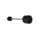 rubber coated fixed barbells, rubber coated barbell weight set, rubber coated barbell