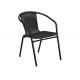 Moisture Resistant outdoor Garden Rattan Chair 2.9kg Easy Maintenance