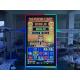 55 Inch IR 3M RS232 Slot Casino Machines Touch Screen Monitor With LED Lights