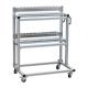 SAMSUNG SM SMT Feeder Carts Stainless Steel Four Wheel For Storage