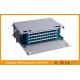 48 Cores Fiber Optic Patch Panel Cabinet Welding Tray 4 x 12F Rack Mounting
