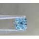 Large Size  CVD Lab Grown Blue Diamonds Fancy Vivid Synthetic 2.25 Ct Cushion Cut VS1
