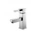 Chrome Finish Modern Basin Mixer Faucet with Brass Material T8172W