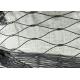 3.0mm Black Aviary Mesh Netting , Flexible Stainless Steel Cable Mesh Anti Corrosive