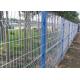 Anti Climb Garden Mesh Fencing Green Wire Panel For Public Grounds