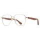 Men'S And Women'S Optical Metal Wooden Glasses Anti Blue Light Prescription