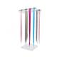 Double Sided Clear Acrylic Wig Display Holder Lucite Hair Extension Stand and Separator for Hair Display Racks