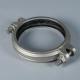 OEM 2Mpa Pipe Flange Stainless Steel Grooved Fittings Forged 304 SS Weld Clamp