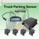 Truck blind spot detection 4 ultrasonic sensors reversing radar system