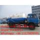 2020s best seller dongfeng 153 8cbm sewage sucking vehicle for sale, factory sale best price dongfengLHD vacuum truck
