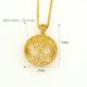Vintage Style Women/Men jewelry Gift 18K Gold Plated Fashion african Jewelry Pendant