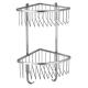 Kitchen Two Tier Corner Basket Rust Resistant  Stainless Steel 304
