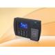 Wifi / Gprs Rfid Time Attendance System High Speed With 30000 Card Capacity