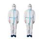 PPE One Piece Plastic Disposable Protective Suit Medical Protective Suit