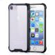 Clear TPU PC Hybrid Combo Shockproof Transparent Cell Phone Case for iPhone 8