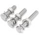 M20 M22 Stainless Steel Hex Metal Bolt metal Nut Washer Full Thread DIN931 DIN933 SS304 SS316