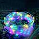 Remote Controlled LED String Lights Voice Activated and Colorful Running Horse Design