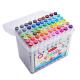 36 Color Kids Art Drawing Pen Double Brush Non-Toxic and Safe Oil Marker Easy to Wash