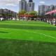 PE PP Material Synthetic Artificial Grass For Soccer School Training