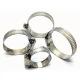 Small 304 Stainless Steel Hose Clamp 1/2 Width Nature Color