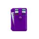 Purple Color Slim Credit Card Holder , Pocket Change Purse For Women / Girls