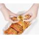 Extra Small Clear Food Service Gloves / Plastic Gloves For Food Handling