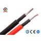Double Insulated 4mm Dc Solar Cable Tinned Copper Conductor For Solar Panels