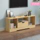OEM Solid Wood TV Bench , 40cm Height Wood TV Console