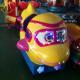 Hansel  amusement park game fiberglass children train ride from china