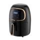 Auto Shut Off 2 Liter Air Fryer 1200W With Nonstick Basket / Big Screen