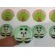 Custom printing self adhesive round epoxy dome resin gel sticker