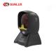 20 Lines Black Automatic Multi Function Omni Table Top Barcode Scanner