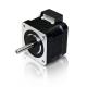 6V / 12V Permanent Magnet Stepper Motor , 0.9 Degree Stepper Motor Shaft OD 5mm