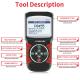 OBDII auto DiagnosticTool KONNWEI KW820 for12V car Displays monitor I / M readiness  5 languages