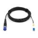 Socket to UPC 2 Cores OS2 Outdoor G657A1 TPU Jacket Patch Cord Cable Breakout OD 2.0mm for Durable Fiber Optic Connection