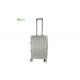 Push Button Luggage ABS Travel Suitcase With Double Spinner Wheels